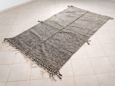 5x9 Modern Berber Kilim Carpet - Image 2