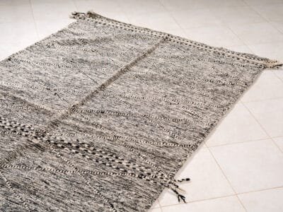 5x9 Modern Berber Kilim Carpet - Image 3