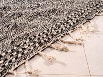 5x9 Modern Berber Kilim Carpet - Image 6