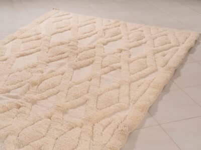 5x9 Moroccan Beni Ourain Carpet - Image 3