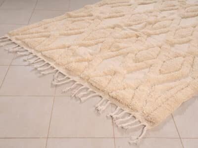 5x9 Moroccan Beni Ourain Carpet - Image 4