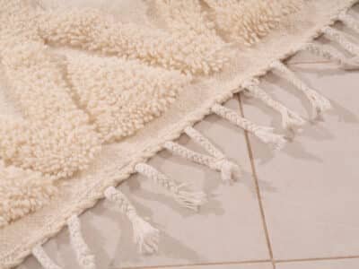 5x9 Moroccan Beni Ourain Carpet - Image 6
