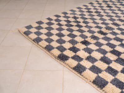 5x8 Rug Beni Ourain Checkered - Image 6