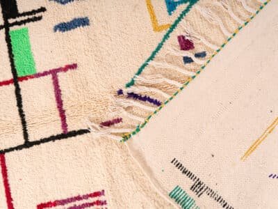 5x8 Moroccan Carpet Abstract - Image 8