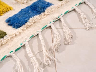 5x8 Morocco Multicoloured Rug - Image 5