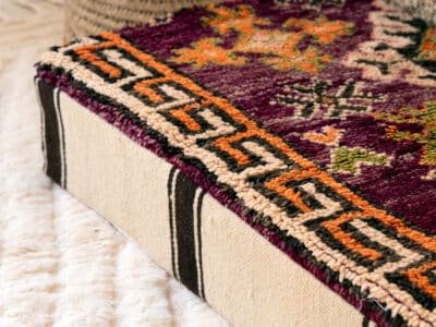 210cm // 7 ft Boho Floor Couch - Image 9