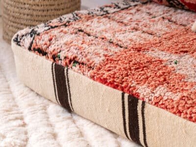 180cm // 6 ft Boho Floor Sofa Maroc - Image 10