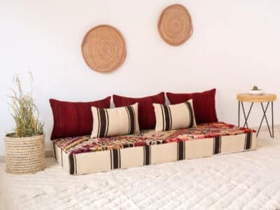 Moroccona Boho Floor Couch