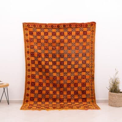 Berber Vintage Rug Orange