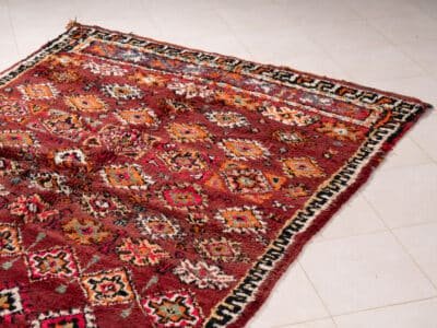 6x8 Moroccan Vintage Carpet - Image 3