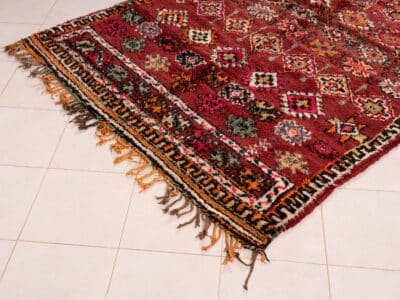6x8 Moroccan Vintage Carpet - Image 4