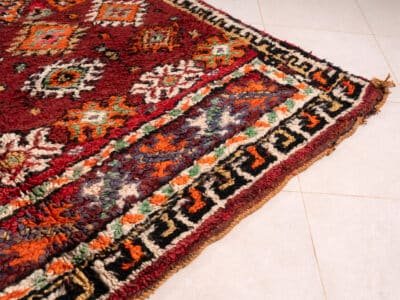 6x8 Moroccan Vintage Carpet - Image 5