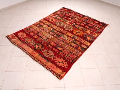6x8 Moroccan Carpet Vintage - Image 2