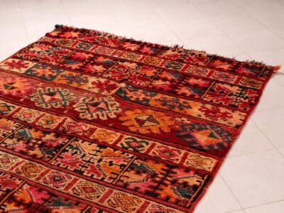 6x8 Moroccan Carpet Vintage - Image 3