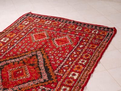 5x9 Vintage Berber Rug - Image 3