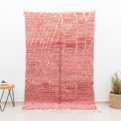 Pink Berber Rug