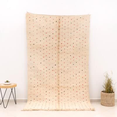 Fluffy Moroccan Rugs White
