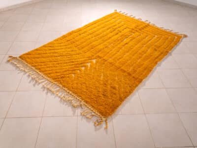 5x8 Modern Beni Yellow - Image 2