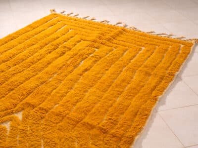 5x8 Modern Beni Yellow - Image 3