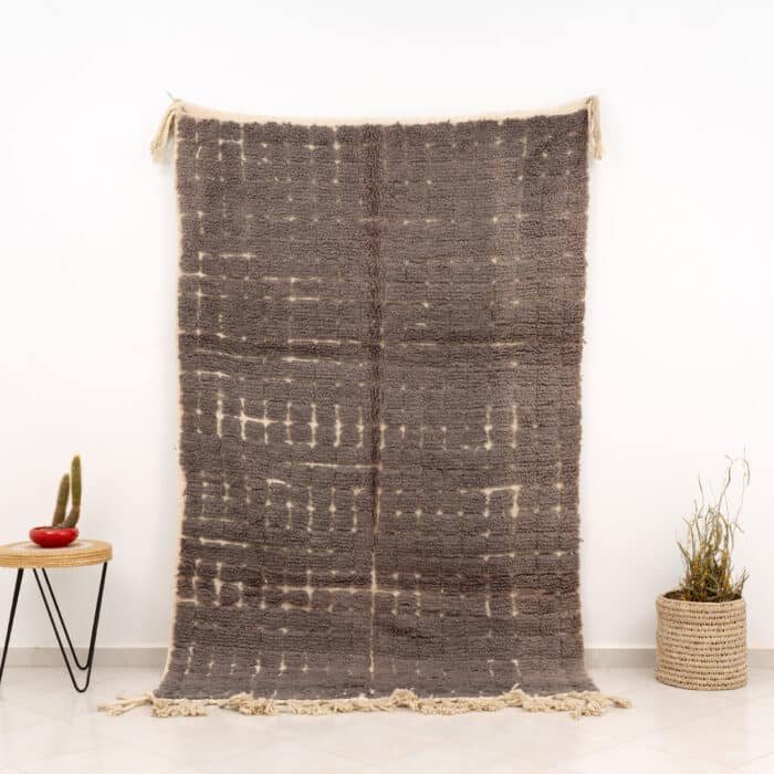 Gray Rug Morocco