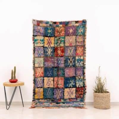 Berber Rag Rug Cotton