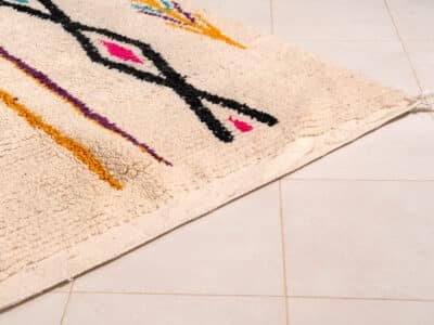 5x7 Berber Carpet Abstract - Image 5