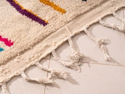 5x7 Berber Carpet Abstract - Image 6