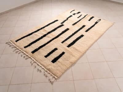5x8 Modern Minimal Rug Morocco - Image 2