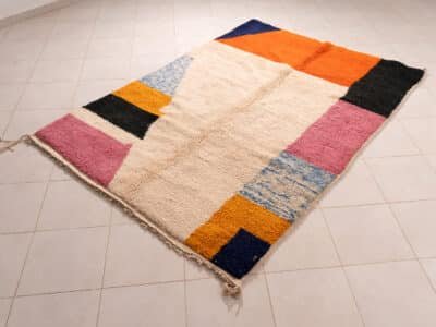 5x7 Minimal Berber Rug - Image 2