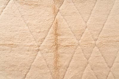7x9 Moroccan Large White Carpet - Image 8