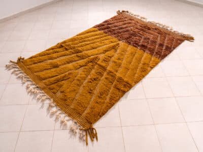 5x7 Moroccan Brown Carpet - Image 2
