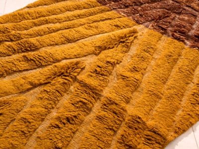 5x7 Moroccan Brown Carpet - Image 7