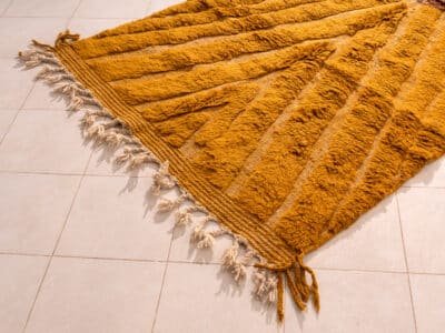 5x7 Moroccan Brown Carpet - Image 4