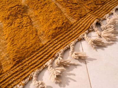 5x7 Moroccan Brown Carpet - Image 5
