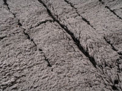 4x6 Berber Rug Gray - Image 8