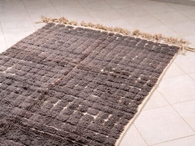 5x8 Gray Carpet Morocco - Image 3