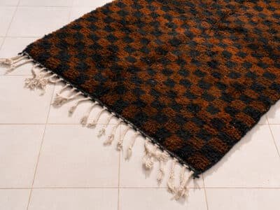 4x6 Dark Brown Rug - Image 4