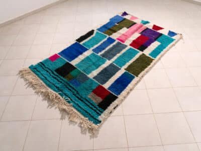 5x7 Colourful Berber Carpet - Image 2