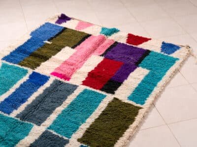 5x7 Colourful Berber Carpet - Image 3