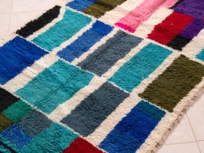 5x7 Colourful Berber Carpet - Image 4