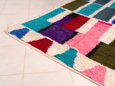 5x7 Colourful Berber Carpet - Image 8