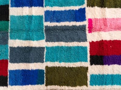 5x7 Colourful Berber Carpet - Image 9