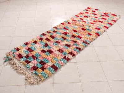 2.6x8 Cotton Runner Pink - Image 2
