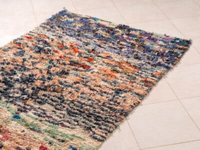 4x7 Cotton Handmade Rug - Image 3