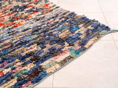 4x7 Cotton Handmade Rug - Image 6