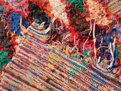 4x6 Rag Rug Moroccan - Image 8