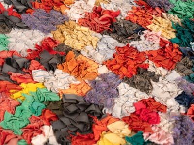 4x5 Rag Rug Berber - Image 7