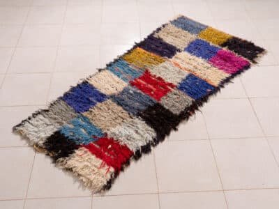 3x6 Cotton Rug Moroccan - Image 2