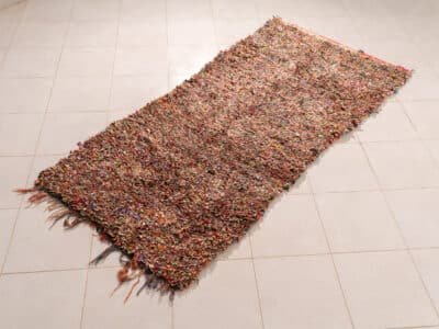 4x7 Berber Cotton Rug - Image 2
