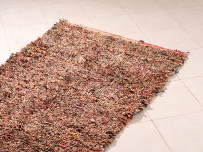 4x7 Berber Cotton Rug - Image 3
